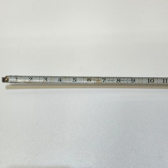 Disston Carlson White Chief 10 Ft Tape No. 3210 Retractable USA VTG Collectible - Picture 7 of 7